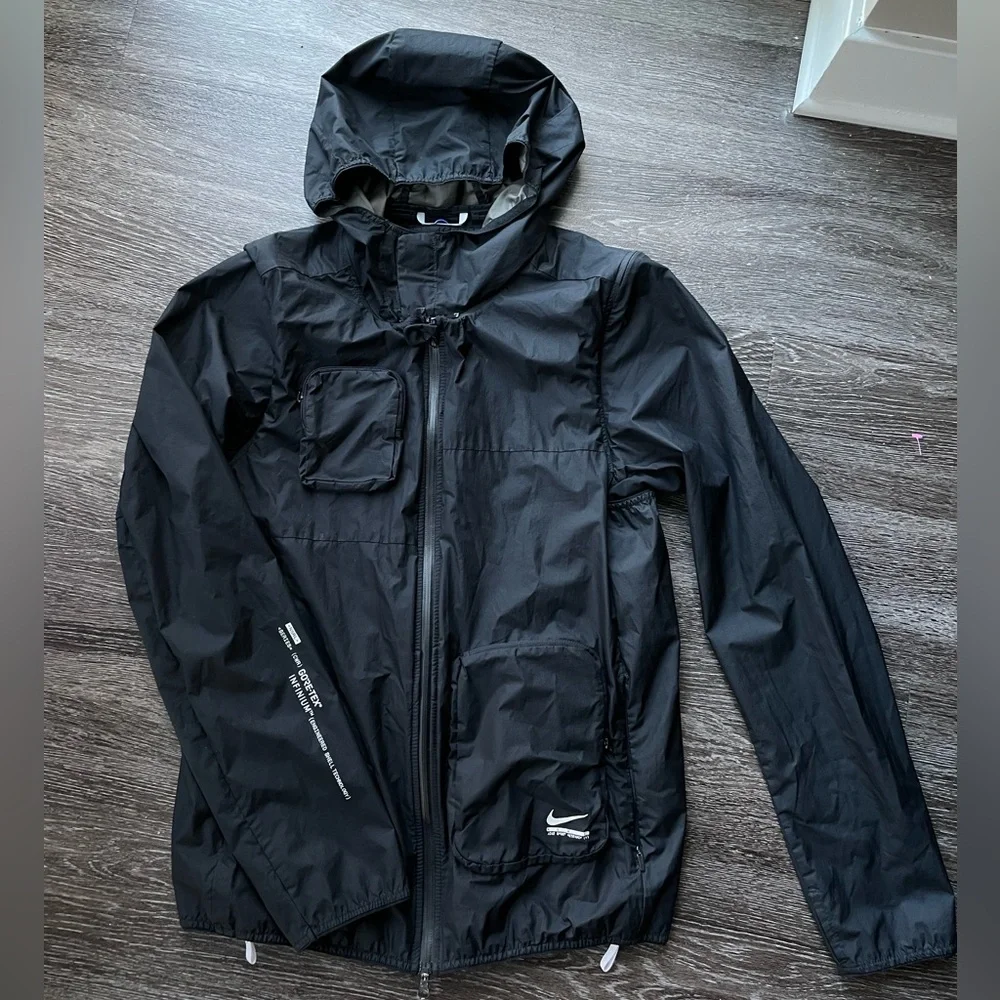 Nike NSRL Gore-Tex Transformation Jacket Black Tech Pack DB0818-010 Small EUC - Picture 9 of 16
